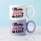 Kubek Z Okrągłym Uchem Dla Mamy Prezent Na Dzień Mamy Dla Kobiety: Mama Z Humorem Kubek Z Okrągłym Uchem Dla Mamy Prezent Na Dzień Mamy Dla Kobiety: Mama Z Humorem