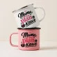 Kubek Emaliowany Dla Mamy Prezent Na Dzień Mamy Dla Kobiety: Mama Z Humorem Kubek Emaliowany Dla Mamy Prezent Na Dzień Mamy Dla Kobiety: Mama Z Humorem