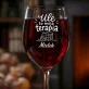 Kieliszek Do Wina z Grawerem Dla Pszczelarza Prezent Dla Mężczyzny: Ule To Moja Terapia