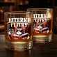 Szklanka Do Whisky Dla Miłośnika Książek Prezent Dla Mężczyzny: Literki I Litry Szklanka Do Whisky Dla Miłośnika Książek Prezent Dla Mężczyzny: Literki I Litry
