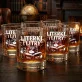 Szklanka Do Whisky Dla Miłośnika Książek Prezent Dla Mężczyzny: Literki I Litry Szklanka Do Whisky Dla Miłośnika Książek Prezent Dla Mężczyzny: Literki I Litry