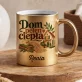 Złoty Kubek Na Nowy Dom Prezent Dla Kobiety: Dom Pełen Ciepła