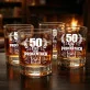 Szklanka Do Whisky Na 50 Urodziny Prezent Dla Mężczyzny: 50 Lat Na Procentach Szklanka Do Whisky Na 50 Urodziny Prezent Dla Mężczyzny: 50 Lat Na Procentach