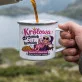 Kubek Emaliowany Dla Starszej Babci Prezent Na Dzień Babci Dla Kobiety: Królowa Drzemek