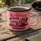 Kubek Emaliowany Dla Starszej Babci Prezent Na Dzień Babci Dla Kobiety: Królowa Drzemek