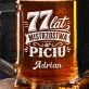 Kufel Personalizowany z Grawerem Dla 77 Latka Prezent Na 75 Urodziny Dla Mężczyzny: Mistrz Piwnej Praktyki Kufel Personalizowany z Grawerem Dla 77 Latka Prezent Na 75 Urodziny Dla Mężczyzny: Mistrz Piwnej Praktyki