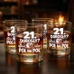 Szklanka Do Whisky Na 21 Urodziny Prezent Dla Mężczyzny: 21 Dorosły? Pół Na Pół Szklanka Do Whisky Na 21 Urodziny Prezent Dla Mężczyzny: 21 Dorosły? Pół Na Pół
