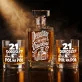 Zestaw Do Whisky Na 21 Urodziny Prezent Dla Mężczyzny: Dojrzały Smakosz Zestaw Do Whisky Na 21 Urodziny Prezent Dla Mężczyzny: Dojrzały Smakosz