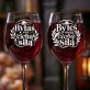 Dwa Kieliszki Do Wina Na Złote Gody Prezent Dla Pary: Czuły Duet