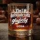 Szklanki Do Whisky z Grawerem Dla 70 Latki Prezent Na 70 Urodziny Dla Kobiety: Zbyt Doświadczona Na