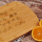 I`ll Be There - deska do krojenia z grawerem