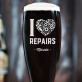 I love repairs - Grawerowana Szklanka do piwa