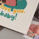 I love you, baby - Personalizowany Album na zdjęcia