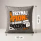 Poduszka Dekoracyjna Dla Architekta Prezent Dla Mężczyzny: Trzymaj Pion, Ja Ogarnę Poziom Poduszka Dekoracyjna Dla Architekta Prezent Dla Mężczyzny: Trzymaj Pion, Ja Ogarnę Poziom