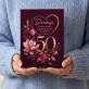 Czekoladki Na 50 Urodziny Kobiety Prezent Na 50 Urodziny Dla Kobiety: Kwiatowe Złote 50 Czekoladki Na 50 Urodziny Kobiety Prezent Na 50 Urodziny Dla Kobiety: Kwiatowe Złote 50