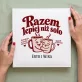 Album Na Zdjęcia Tradycyjny Na Święta Prezent Dla Pary: Razem Lepiej Niż Solo Album Na Zdjęcia Tradycyjny Na Święta Prezent Dla Pary: Razem Lepiej Niż Solo