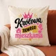 Poduszka Dekoracyjna Na Nowe Mieszkanie Prezent Dla Kobiety: Domowe Królestwo Poduszka Dekoracyjna Na Nowe Mieszkanie Prezent Dla Kobiety: Domowe Królestwo