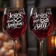 Dwa Kieliszki Do Wina Na Rocznicę Ślubu Prezent Na Walentynki Dla Pary: Duet Namiętności Dwa Kieliszki Do Wina Na Rocznicę Ślubu Prezent Na Walentynki Dla Pary: Duet Namiętności