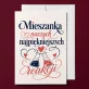 Kartka z Życzeniami Dla Chemika Dla Mężczyzny: Romantyczna Chemia