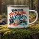 Kubek Emaliowany Dla Podróżniczki Prezent Dla Kobiety: Podróżniczka Retro Kubek Emaliowany Dla Podróżniczki Prezent Dla Kobiety: Podróżniczka Retro