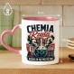 Kubek Z Nadrukiem Dla Chemika Prezent Dla Mężczyzny: Chemia Rządzi Kubek Z Nadrukiem Dla Chemika Prezent Dla Mężczyzny: Chemia Rządzi