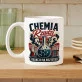 Kubek Z Nadrukiem Dla Chemika Prezent Dla Mężczyzny: Chemia Rządzi Kubek Z Nadrukiem Dla Chemika Prezent Dla Mężczyzny: Chemia Rządzi