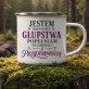 Kubek Emaliowany Dla Kobiety Prezent Dla Kobiety: Głupstwa Z Pełną Kubek Emaliowany Dla Kobiety Prezent Dla Kobiety: Głupstwa Z Pełną