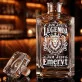 Karafka Do Wódki z Grawerem Na Emeryturę Prezent Dla Emeryta: Jam Jest Legenda - Jam Jest