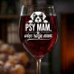 Kieliszek Do Wina Dla Psiarza Prezent Dla Mężczyzny: Psy Mam, Rację Mam Kieliszek Do Wina Dla Psiarza Prezent Dla Mężczyzny: Psy Mam, Rację Mam
