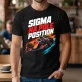 Koszulka Męska Dla Fana Formuły 1 Prezent Dla Mężczyzny: Sigma