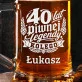 Kufel Personalizowany z Grawerem Na 40 Urodziny Dla Kolegi Prezent: Piwna Legenda