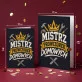 Kartka z Życzeniami Dla Taty Na Dzień Ojca Dla Mężczyzny: Mistrz Prowizorek