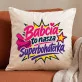 Poduszka Dekoracyjna Na Dzień Babci Prezent Dla Babci Kobiety: Babcia Superbohaterka Poduszka Dekoracyjna Na Dzień Babci Prezent Dla Babci Kobiety: Babcia Superbohaterka