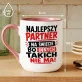 Kubek Z Nadrukiem Dla Partnera Prezent Na Walentynki Dla Mężczyzny: Najlepszy Partner Na Świecie Kubek Z Nadrukiem Dla Partnera Prezent Na Walentynki Dla Mężczyzny: Najlepszy Partner Na Świecie