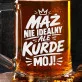 Kufel Dla Męża Prezent Na Rocznicę Ślubu Dla Mężczyzny: Mąż Kurde Mój