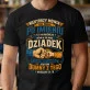 Koszulka Męska Na Dzień Dziadka Prezent Dla Dziadka Mężczyzny: Dumny Dziadek