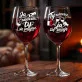 Dwa Kieliszki Do Wina Dla Pary Prezent Dla Pary: Wino I Śmiech Dwa Kieliszki Do Wina Dla Pary Prezent Dla Pary: Wino I Śmiech