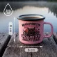 Kubek Emaliowany Dla Przyjaciółki Prezent Dla Kobiety: Szalona Przyjaźń Retro Kubek Emaliowany Dla Przyjaciółki Prezent Dla Kobiety: Szalona Przyjaźń Retro
