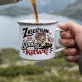 Kubek Emaliowany Dla Seniorki Prezent Dla Kobiety: Retro Uśmiech Seniorki Kubek Emaliowany Dla Seniorki Prezent Dla Kobiety: Retro Uśmiech Seniorki