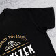 Im starszy tym lepszy - Czarna koszulka męska