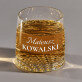 Imię i nazwisko - Szklanka do whisky