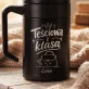 Kubek Termiczny z Uchem Dla Teściowej Prezent Na Dzień Mamy Dla Kobiety: Teściowa Z Klasą Kubek Termiczny z Uchem Dla Teściowej Prezent Na Dzień Mamy Dla Kobiety: Teściowa Z Klasą