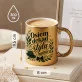 Złoty Kubek Na 80 Urodziny Prezent Dla 80 Latka Mężczyzny: Retro Botaniczna