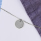 Inicjały - Miłosny - srebrna bransoletka z kółkiem