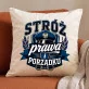 Poduszka Dekoracyjna Dla Policjanta Prezent Dla Mężczyzny: Policyjny Honor Poduszka Dekoracyjna Dla Policjanta Prezent Dla Mężczyzny: Policyjny Honor