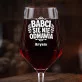Mega Kieliszek Do Wina z Grawerem Dla Babci Prezent Na Dzień Babci Dla Kobiety: Babci Się Nie Odmawia Mega Kieliszek Do Wina z Grawerem Dla Babci Prezent Na Dzień Babci Dla Kobiety: Babci Się Nie Odmawia