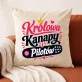 Poduszka Dekoracyjna Dla Kobiety Prezent Dla Kobiety: Królowa Domowego Relaksu Poduszka Dekoracyjna Dla Kobiety Prezent Dla Kobiety: Królowa Domowego Relaksu