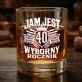 Szklanka Do Whisky Na 40 Urodziny Prezent Dla Mężczyzny: Jam Jest Wyborny Rocznik 40 Szklanka Do Whisky Na 40 Urodziny Prezent Dla Mężczyzny: Jam Jest Wyborny Rocznik 40