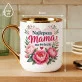 Kubek Z Nadrukiem Na Dzień Matki Prezent Dla Mamy Kobiety: Kwiatowa Najlepsza Mama Kubek Z Nadrukiem Na Dzień Matki Prezent Dla Mamy Kobiety: Kwiatowa Najlepsza Mama
