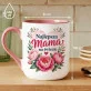 Kubek Z Nadrukiem Na Dzień Matki Prezent Dla Mamy Kobiety: Kwiatowa Najlepsza Mama Kubek Z Nadrukiem Na Dzień Matki Prezent Dla Mamy Kobiety: Kwiatowa Najlepsza Mama
